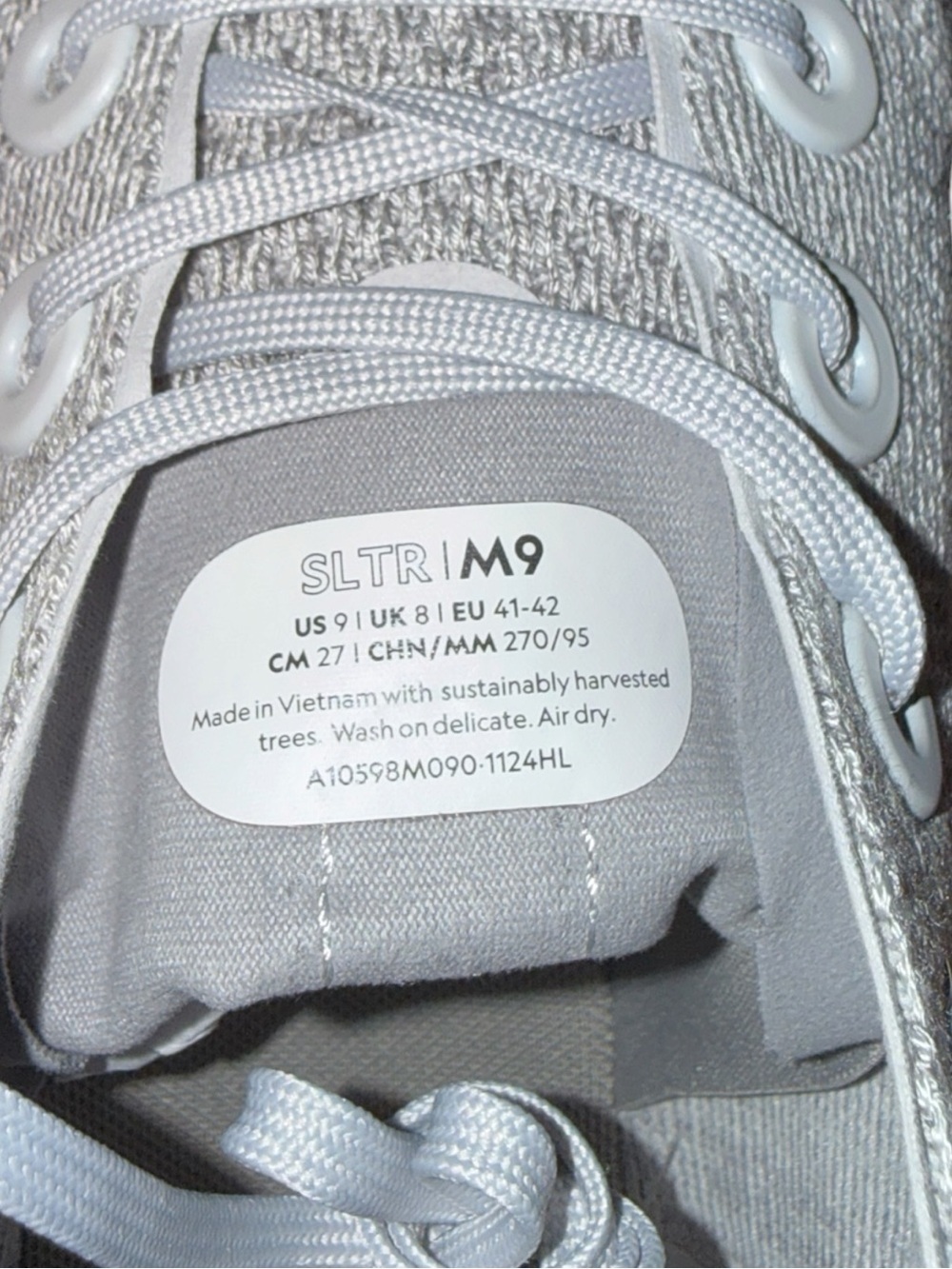 Allbirds SuperLight Tree Runner Men’s Size 9 | Gray | New Without Box - Picture 6 of 7